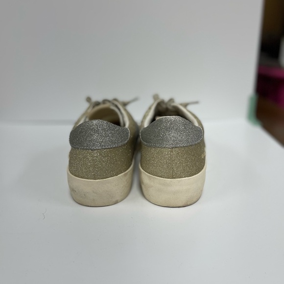 Vintage Havana Gold and Silver Glitter Sneakers - Picture 3 of 4